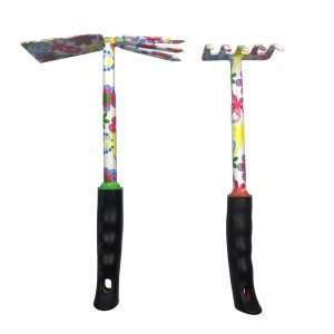 2pcs Garden rake and hoe