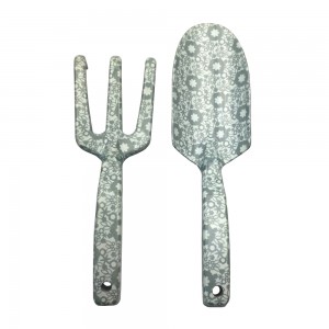 2pcs Garden trowel and rake