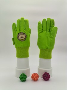 Floral Printed 100% Cotton Garden Gloves, Garden Working Gloves for protecting hands