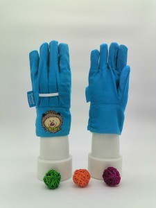 Floral Printed 100% Cotton Garden Gloves, Garden Working Gloves for protecting hands