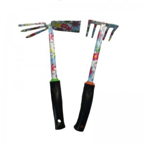 2pcs Garden rake and hoe