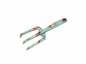 2pcs Floral Printed Aluminum Garden Tool Kits including garden trowel and rake