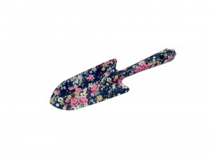 Iron Floral Printed Garden Trowel, flower patterned garden shovel