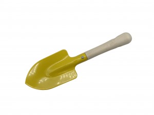 3pcs Colorful Kids Garden Tool Kits including garden trowel, shovel and rake with wood handles