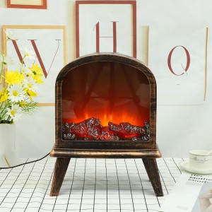 Led Fireplace Lanterns Decorative Flameless Portable Led Lantern