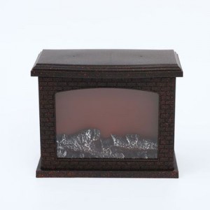 Battery and USB Operated 6 Hours Timer Like Real Flame Shape Led Fireplace Lanterns