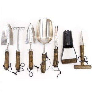 7pcs useful stainless steel garden tool sets