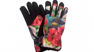 Floral Printed Heavy Duty Garden Gloves, Garden Working Gloves for protecting hands