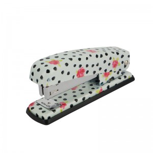 Floral printed office stapler