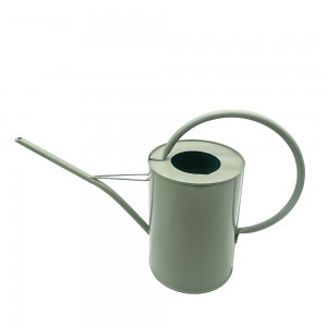 1.5L Customized color galvanized metal watering pot with long sprout for outdoor/indoor plants