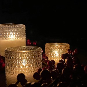 Flickering Flameless Candle, Realistic LED Candles with Remote Timers, Warm Light Candles for Birthday Party Wedding Festival Home Decoration, D3″x H4″5″6″ Pack of 3